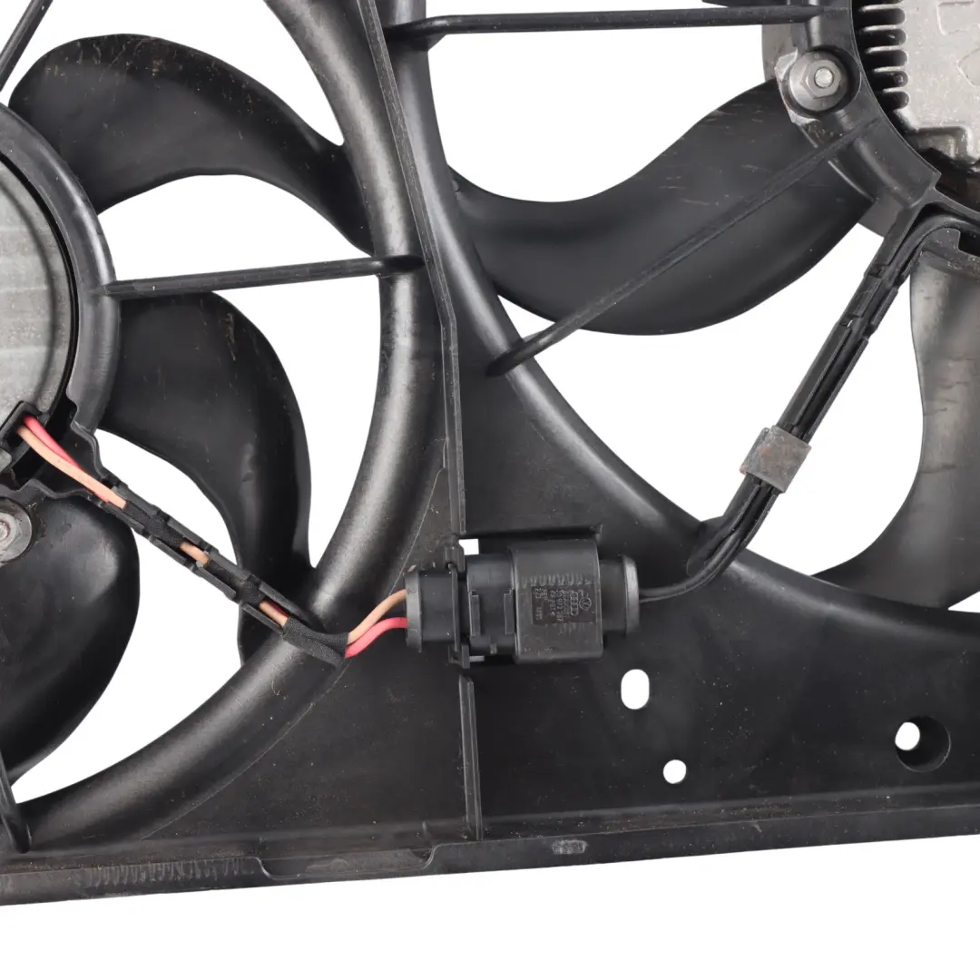 Audi TT 8J Engine Cooling Coolant Radiator Fan Unit - SKU 1K0121223-1 - Part number 1K0121223