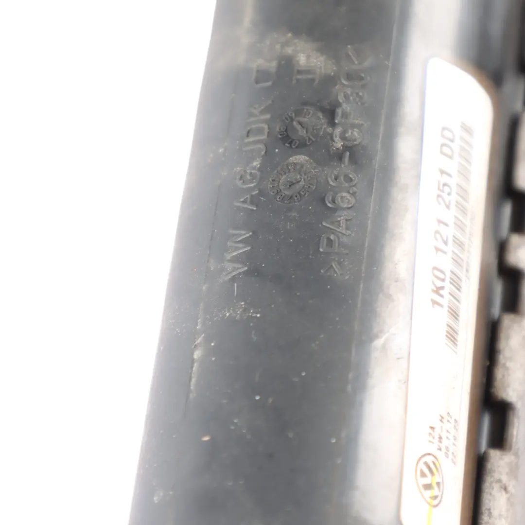 Volkswagen VW Golf Mk6 Chłodnica Wody Płynu Chłodzącego Silnika - SKU 1K0121251DD-1 - Numer Części 1K0121251DD