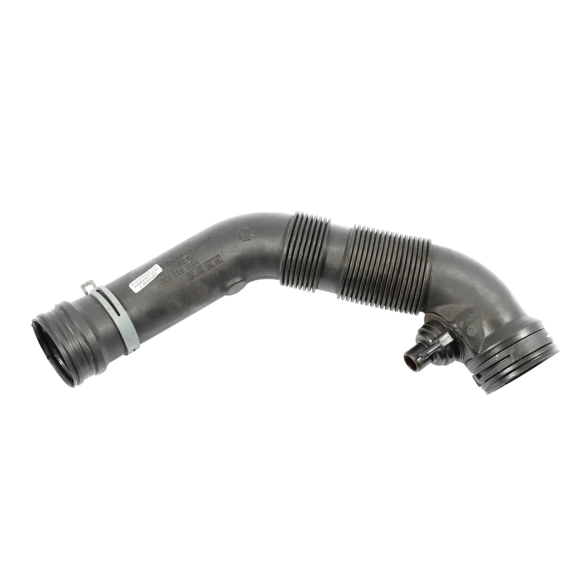 Audi A3 8P Volkswagen Golf Mk5 Air Intake Pipe Air Filter Hose Line 1K0129684