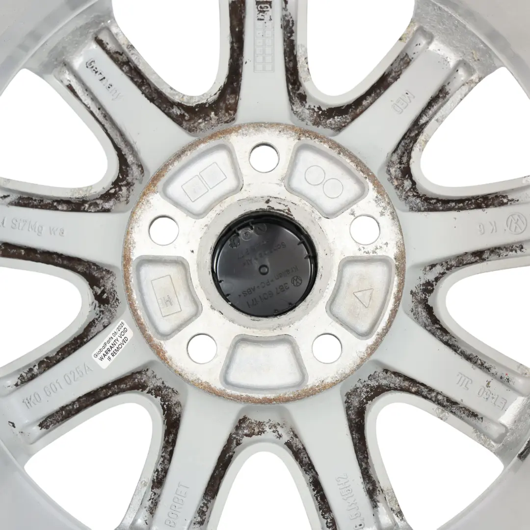 Mk5 V Wheel Alloy Rim 15" 6,5J ET:50 Silver VW Volkswagen Golf - SKU 1K0601025A-1 - Part number 1K0601025A