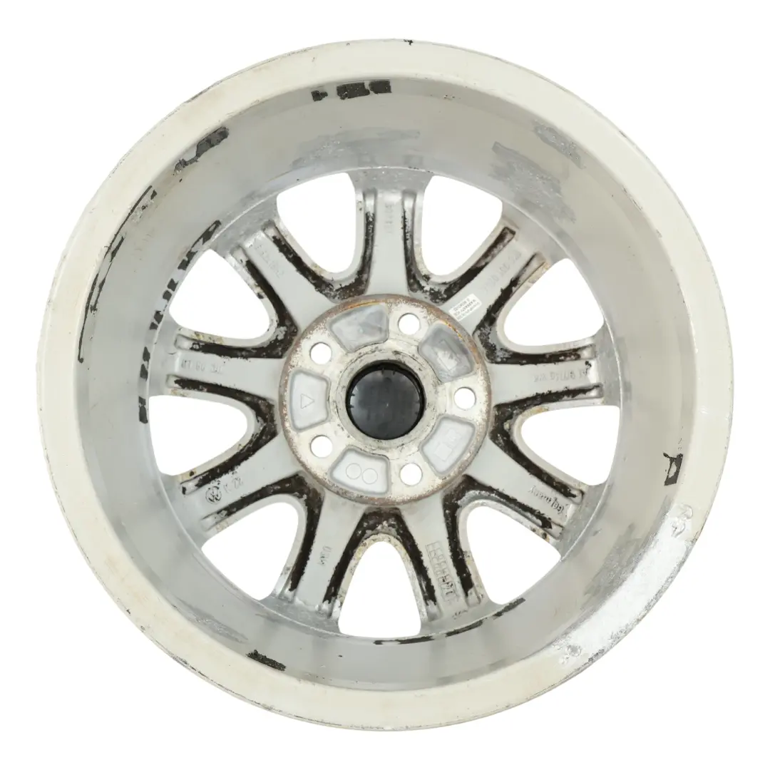 VW Volkswagen Golf Mk5 V Wheel Alloy Rim 15" 6,5J ET:50 Silver - SKU 1K0601025A-3 - Part number 1K0601025A