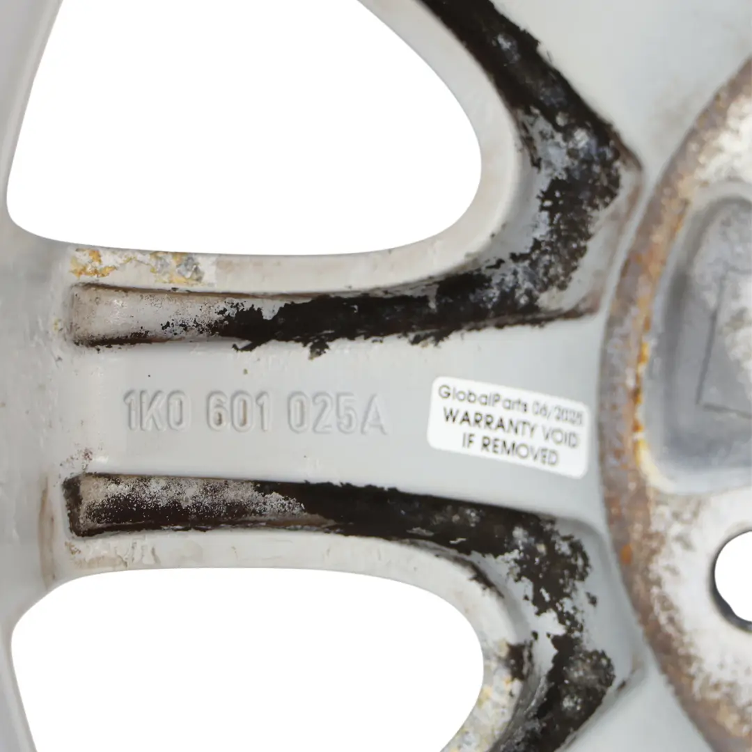 Mk5 V Wheel Alloy Rim 15" 6,5J ET:50 Silver to VW Volkswagen Golf with Part number 1K0601025A VW Volkswagen Golf Mk5 V Wheel Alloy Rim 15" 6,5J ET:50 Silver - SKU 1K0601025A-3 - Part number 1K0601025A