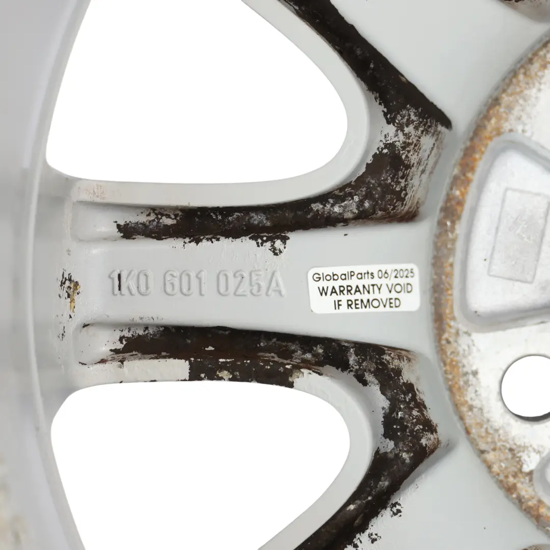 Mk5 V Wheel Alloy Rim 15" 6,5J ET:50 Silver to VW Volkswagen Golf with Part number 1K0601025A VW Volkswagen Golf Mk5 V Wheel Alloy Rim 15" 6,5J ET:50 Silver - SKU 1K0601025A-4 - Part number 1K0601025A