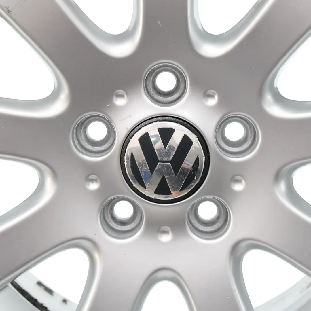 Mk5 V Wheel Alloy Rim 15" 6,5J ET:50 Silver to VW Volkswagen Golf with Part number 1K0601025A VW Volkswagen Golf Mk5 V Wheel Alloy Rim 15" 6,5J ET:50 Silver - SKU 1K0601025A-4 - Part number 1K0601025A