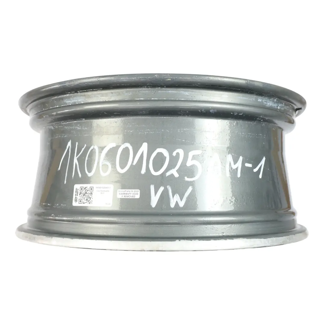 VW Volkswagen Golf Mk5 V Alloy Wheel Rim Black 18" 7,5J ET:51 - SKU 1K0601025AM-1 - Part number 1K0601025AM