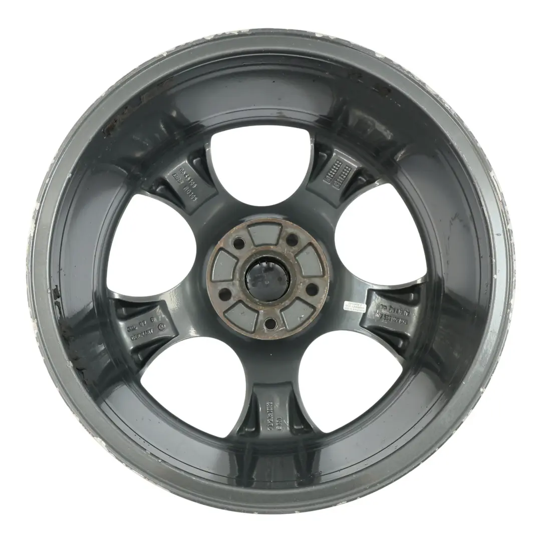 VW Volkswagen Golf Mk5 V Felga Aluminiowa Czarna 18" 7,5J ET:51 - SKU 1K0601025AM-1 - Numer Części 1K0601025AM