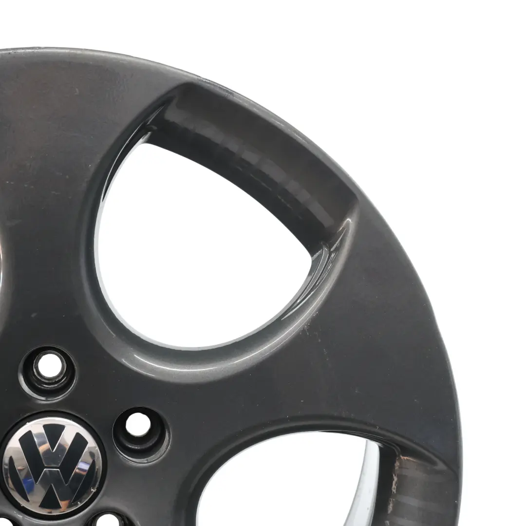 Mk5 V Alloy Wheel Rim Black 18" 7,5J ET:51 to VW Volkswagen Golf with Part number 1K0601025AM VW Volkswagen Golf Mk5 V Alloy Wheel Rim Black 18" 7,5J ET:51 - SKU 1K0601025AM-1 - Part number 1K0601025AM