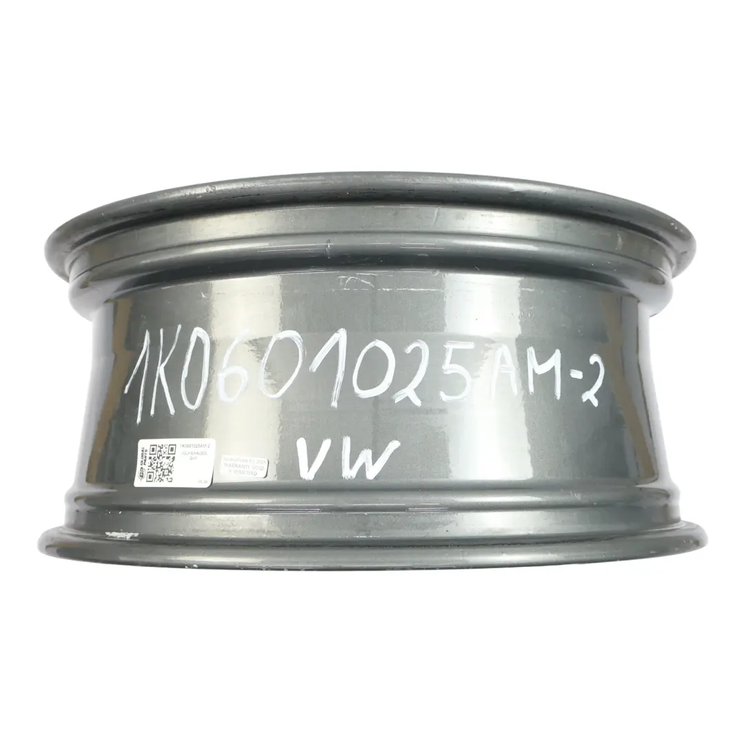 VW Volkswagen Golf Mk5 V Leicht Metall Felge Schwarz 18" 7,5J ET:51 - SKU 1K0601025AM-2 - Teilenummer 1K0601025AM