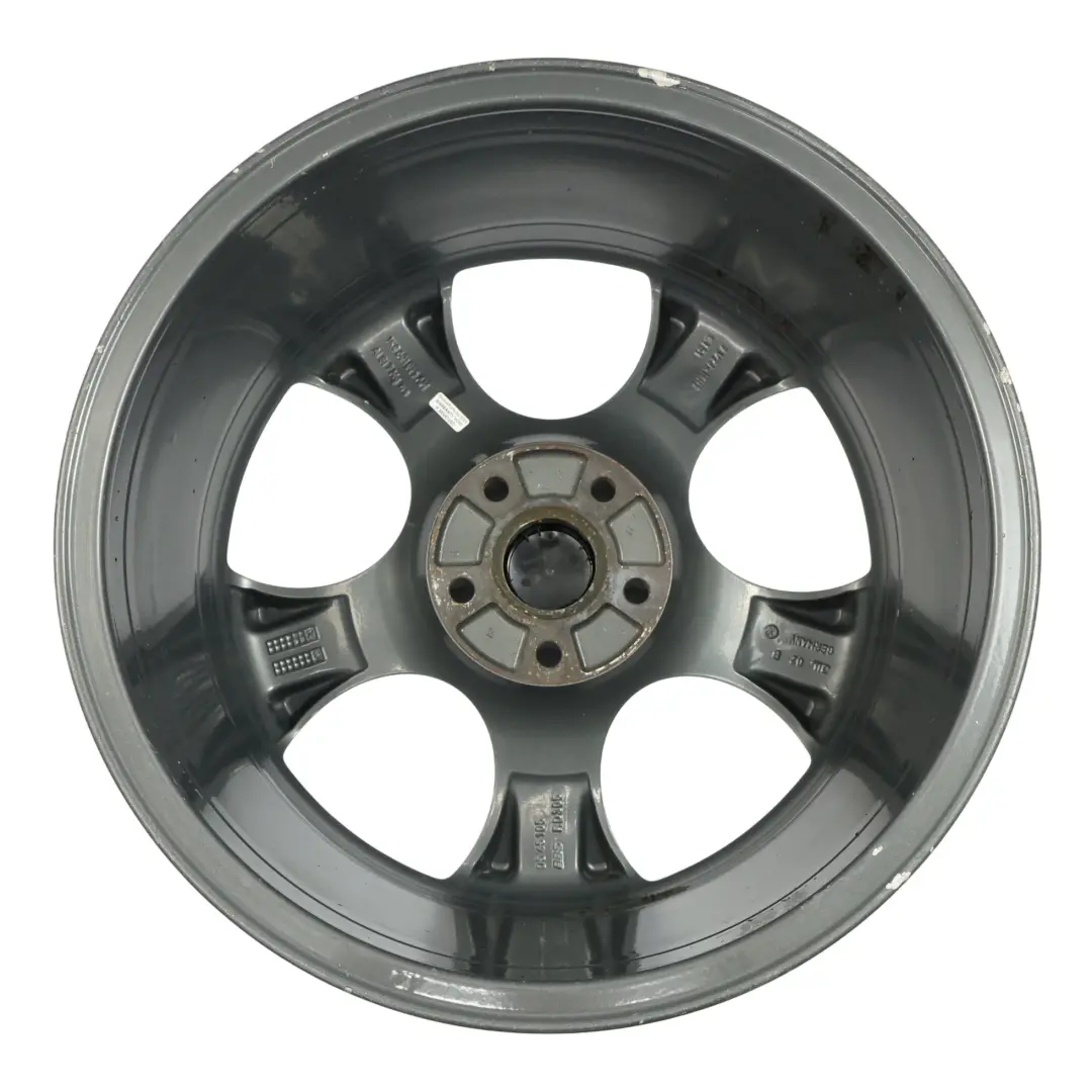VW Volkswagen Golf Mk5 V Jante Alliage Noir 18" 7,5J ET:51 - SKU 1K0601025AM-2 - Numéro de pièce 1K0601025AM