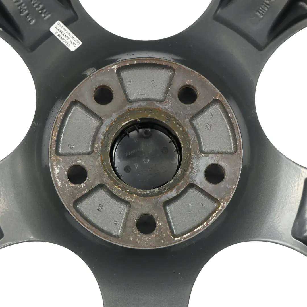 VW Volkswagen Golf Mk5 V Alloy Wheel Rim Black 18" 7,5J ET:51 - SKU 1K0601025AM-2 - Part number 1K0601025AM
