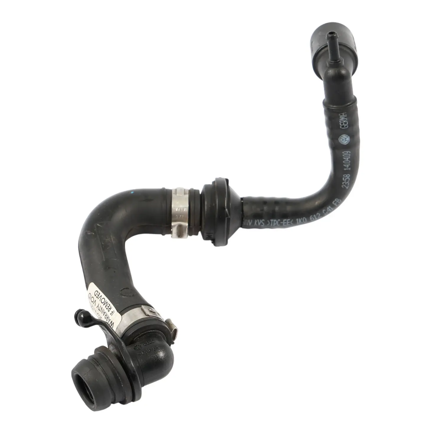 Audi A3 8P Diesel Engine Vacuum Tube Line Pipe Hose 1K0612041FB