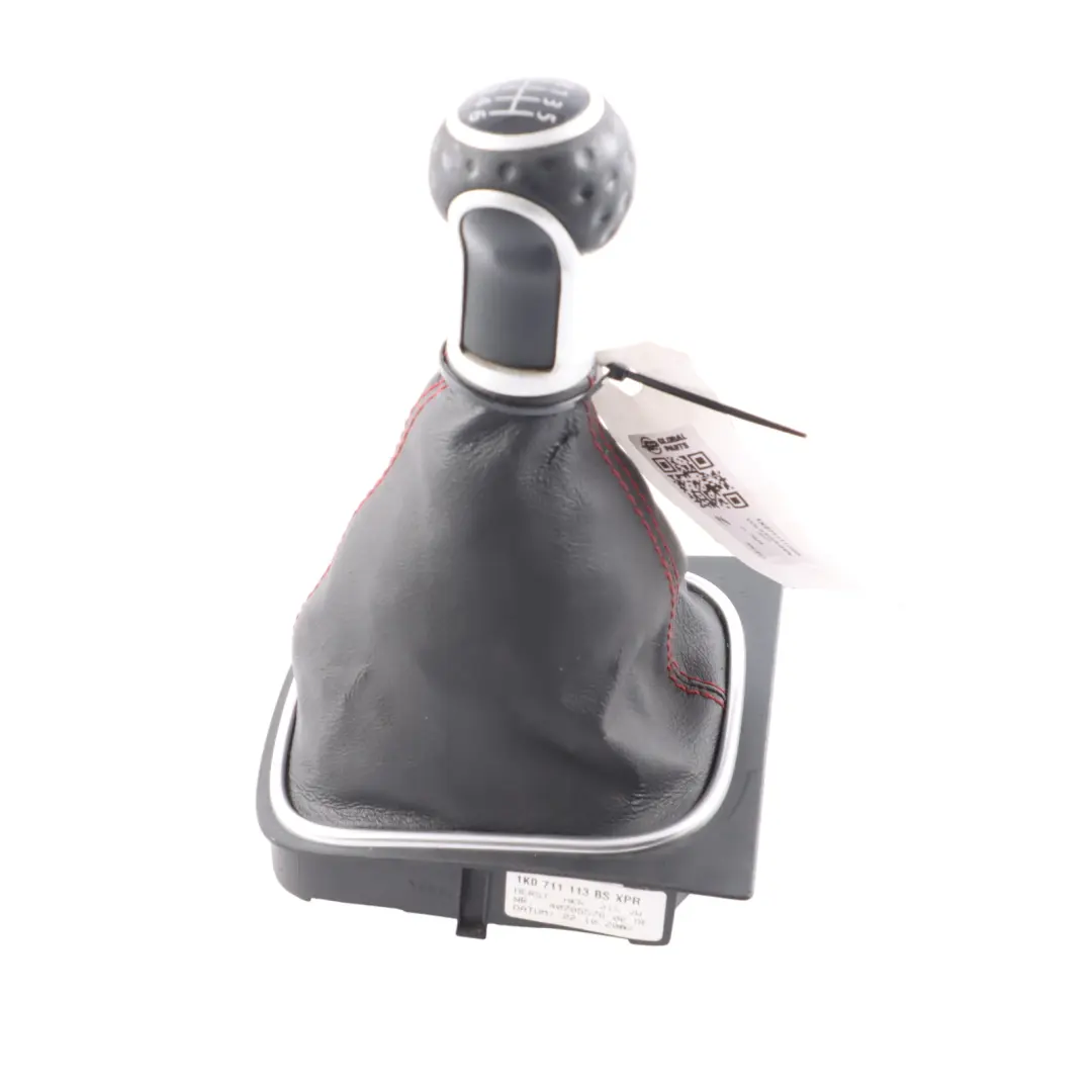 VW Volkswagen Golf GTI 1K Gear Selector Shifter Knob 6 Speed Manual - SKU 1K0711113BS - Part number 1K0711113BS
