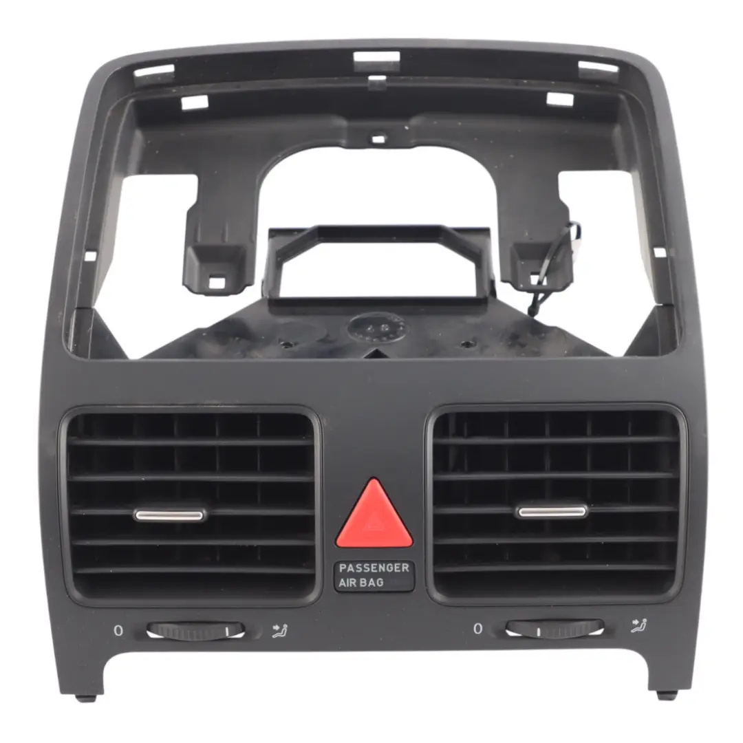 Mk5 V Centre Console Air Vent Hazard Buton Panel to Volkswagen Golf with Part number 1K0815735C Volkswagen Golf Mk5 V Centre Console Air Vent Hazard Buton Panel - SKU 1K0815735C - Part number 1K0815735C
