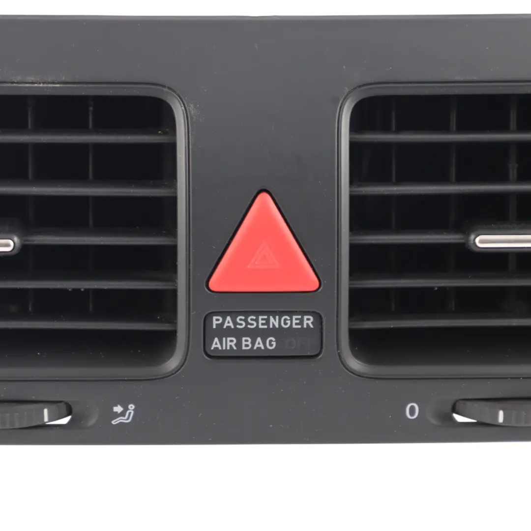 Mk5 V Centre Console Air Vent Hazard Buton Panel to Volkswagen Golf with Part number 1K0815735C Volkswagen Golf Mk5 V Centre Console Air Vent Hazard Buton Panel - SKU 1K0815735C - Part number 1K0815735C