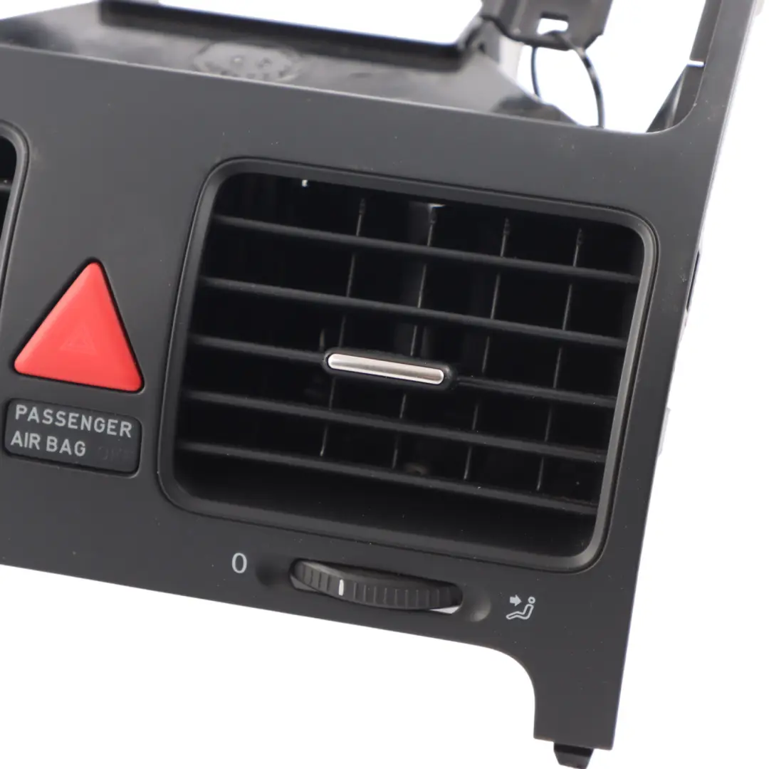 Mk5 V Centre Console Air Vent Hazard Buton Panel to Volkswagen Golf with Part number 1K0815735C Volkswagen Golf Mk5 V Centre Console Air Vent Hazard Buton Panel - SKU 1K0815735C - Part number 1K0815735C