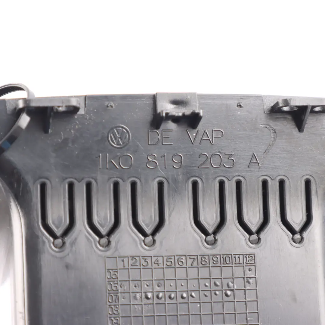 VW Golf MK6 Guida Condotto Ventilazione Console Centrale Posteriore - SKU 1K0819203A - Numero di parte 1K0819203A