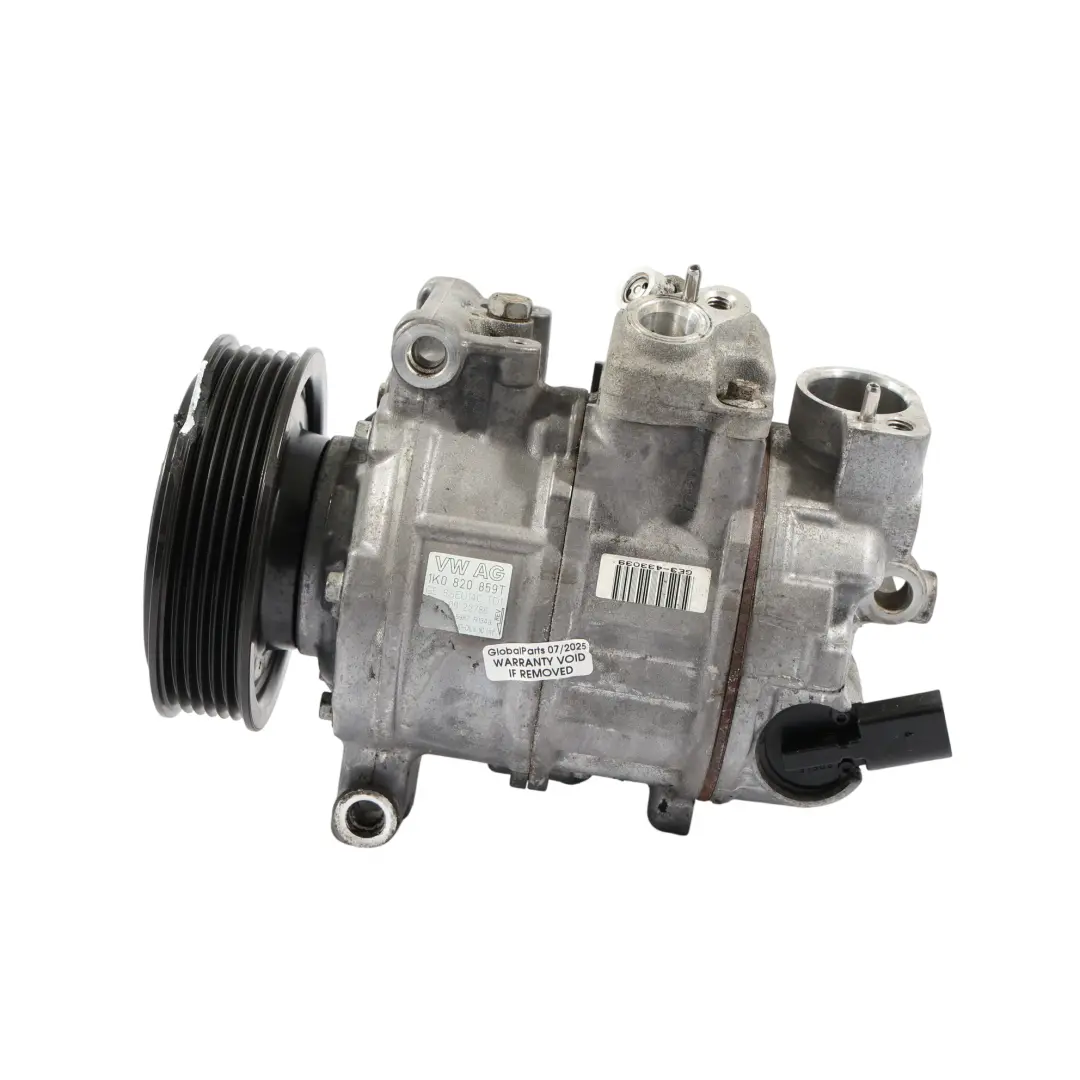 Volkswagen Polo Mk5 6R Air Conditioning Compressor A/C Unit Pump - SKU 1K0820859T-1 - Part number 1K0820859T