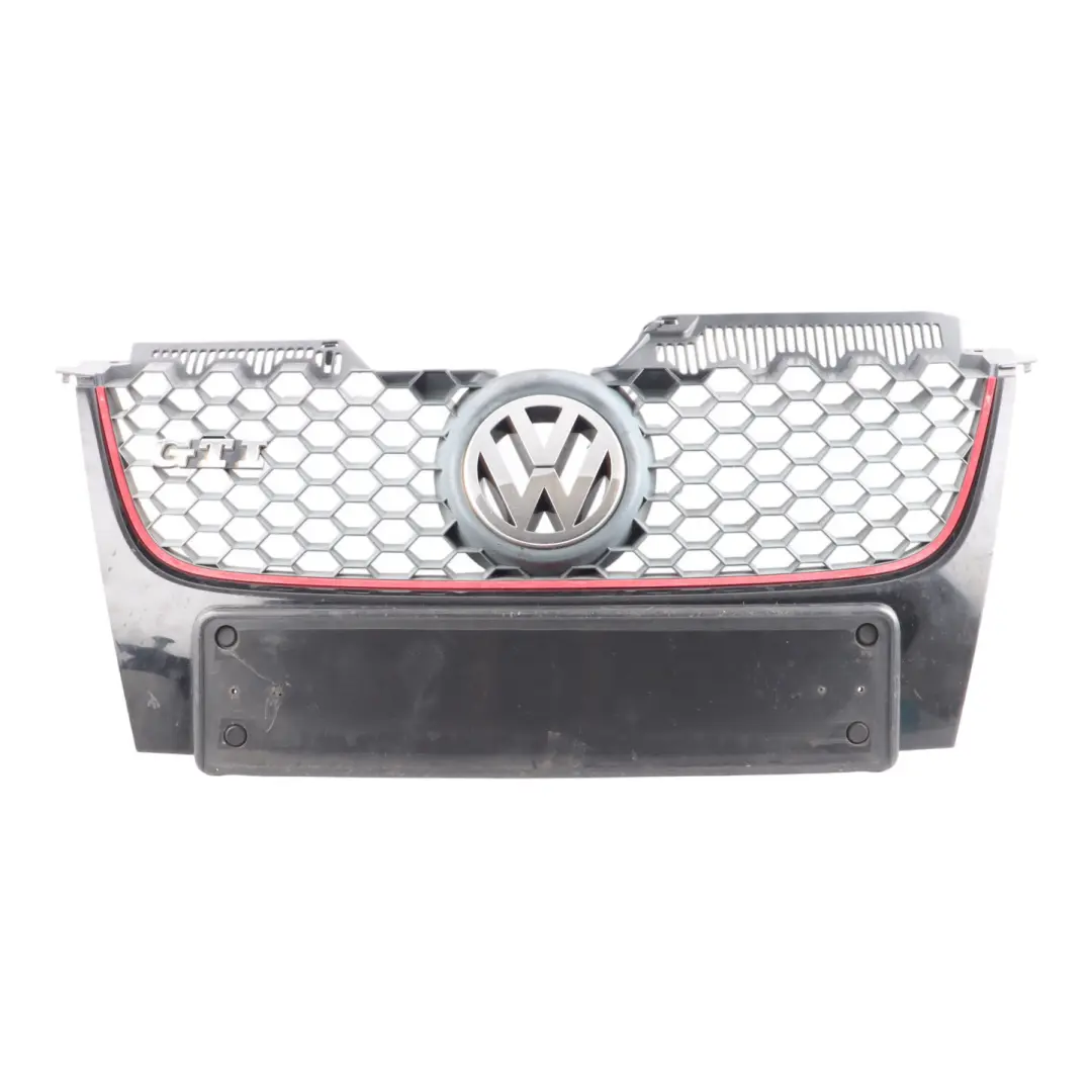 Mk5 GTI Bumper Grille Trim Panel Front Centre Emblem to Volkswagen Golf with Part number 1K0853651E Volkswagen Golf Mk5 GTI Bumper Grille Trim Panel Front Centre Emblem - SKU 1K0853651E - Part number 1K0853651E