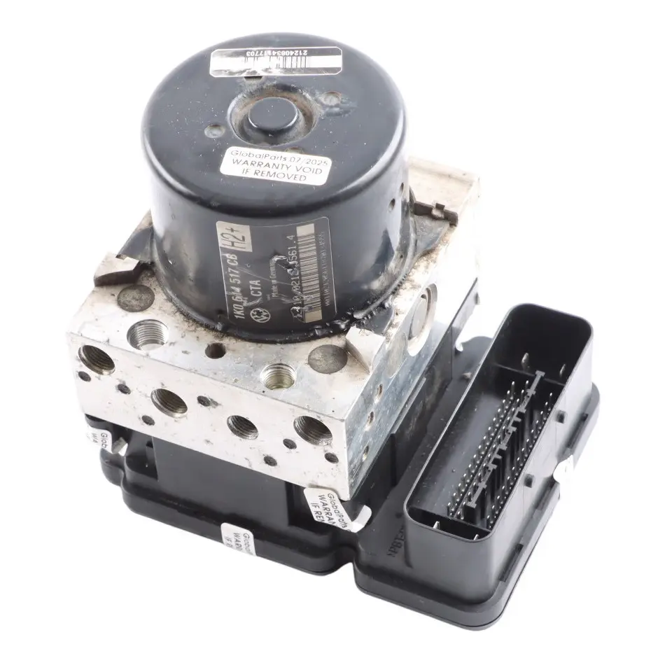 Mk5 Audi A3 8P ABS Pump Brake Control Module 1K0614517CB to VW Golf with Part number 1K0907379AT VW Golf Mk5 Audi A3 8P ABS Pump Brake Control Module 1K0614517CB - SKU 1K0907379AT - Part number 1K0907379AT