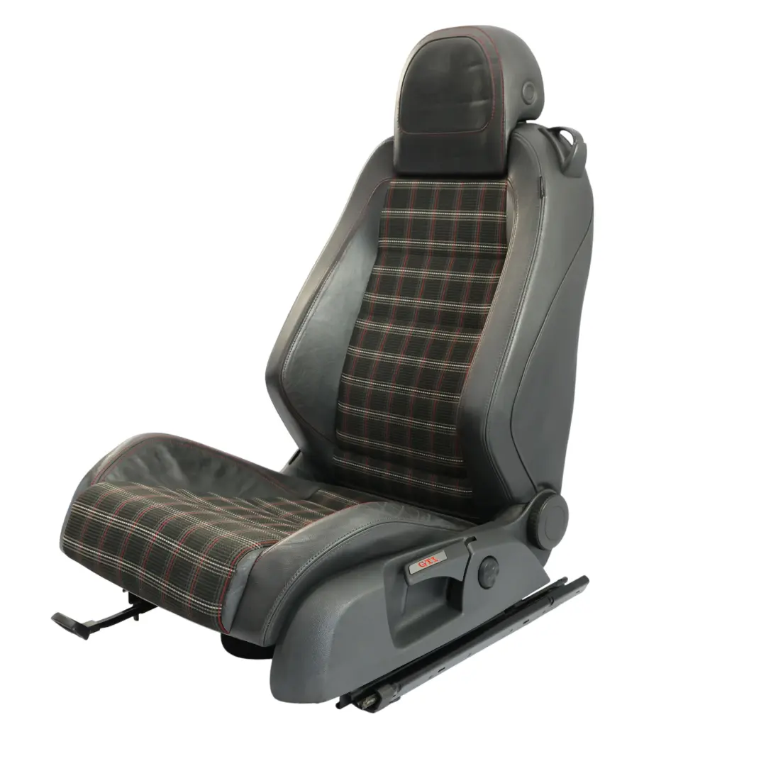 Volkswagen Golf Mk5 V GTI 5D Siège Avant Gauche Chauffant Cuir Tissu Noir - SKU 1K3881805TE-1 - Numéro de pièce 1K3881805TE