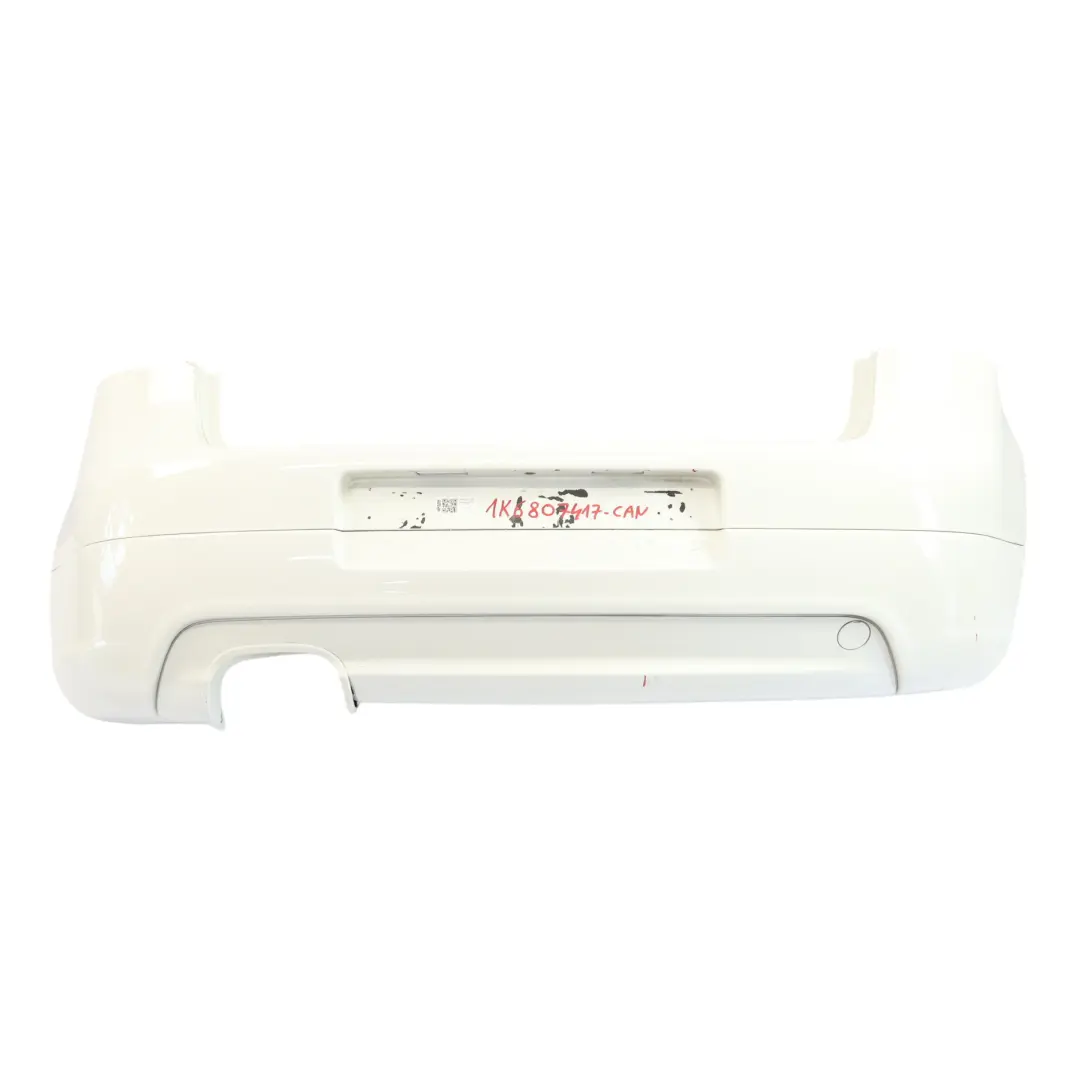 Mk5 Bumper Rear Trim Panel Cover Candy White - B9A to Volkswagen VW Golf with Part number 1K6807417 Volkswagen VW Golf Mk5 Bumper Rear Trim Panel Cover Candy White - B9A - SKU 1K6807417-CAN - Part number 1K6807417