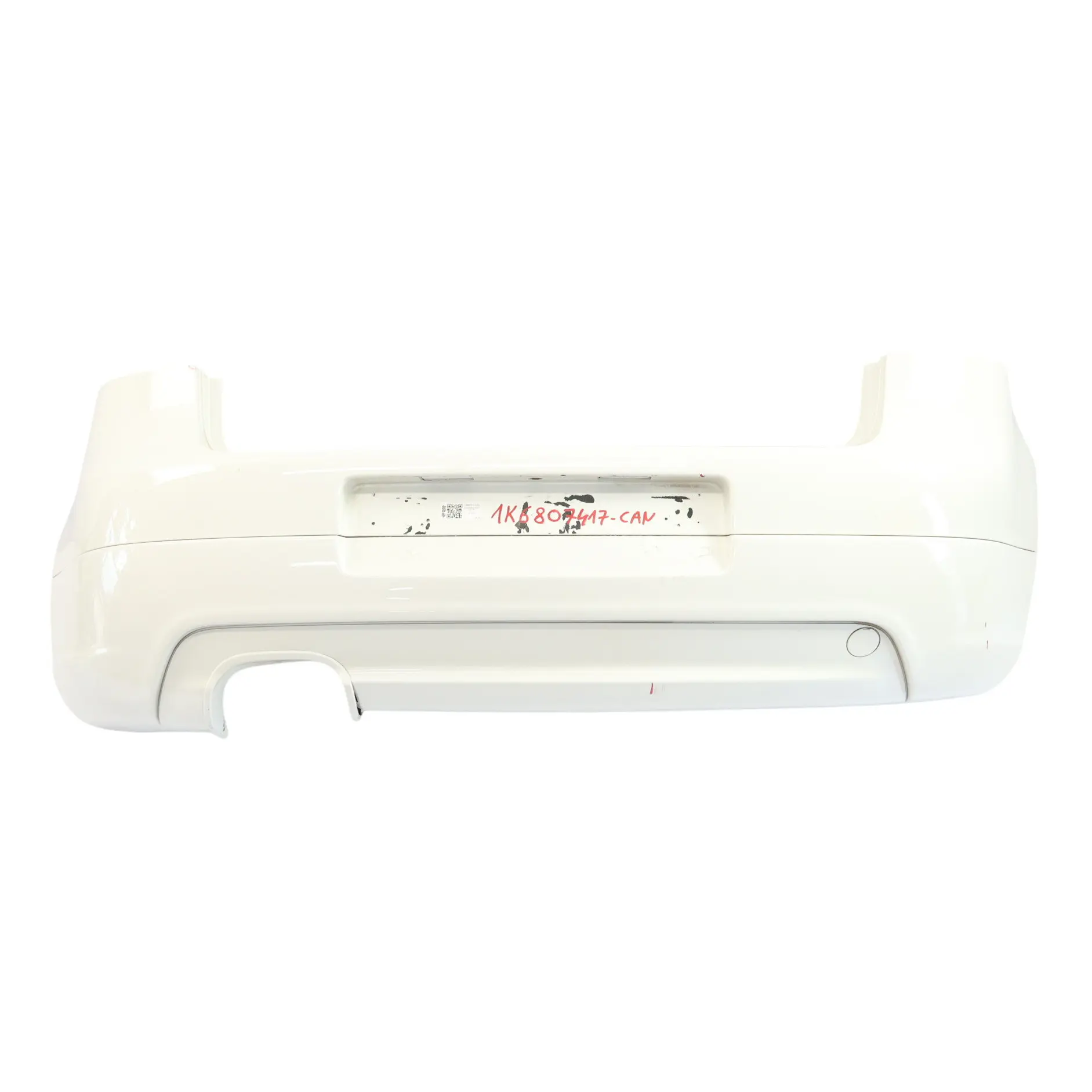 Volkswagen VW Golf Mk5 Bumper Rear Trim Panel Cover Candy White - B9A