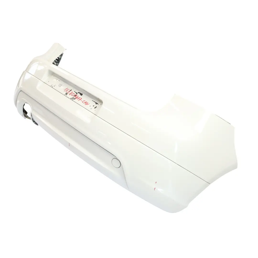 Mk5 Bumper Rear Trim Panel Cover Candy White - B9A to Volkswagen VW Golf with Part number 1K6807417 Volkswagen VW Golf Mk5 Bumper Rear Trim Panel Cover Candy White - B9A - SKU 1K6807417-CAN - Part number 1K6807417