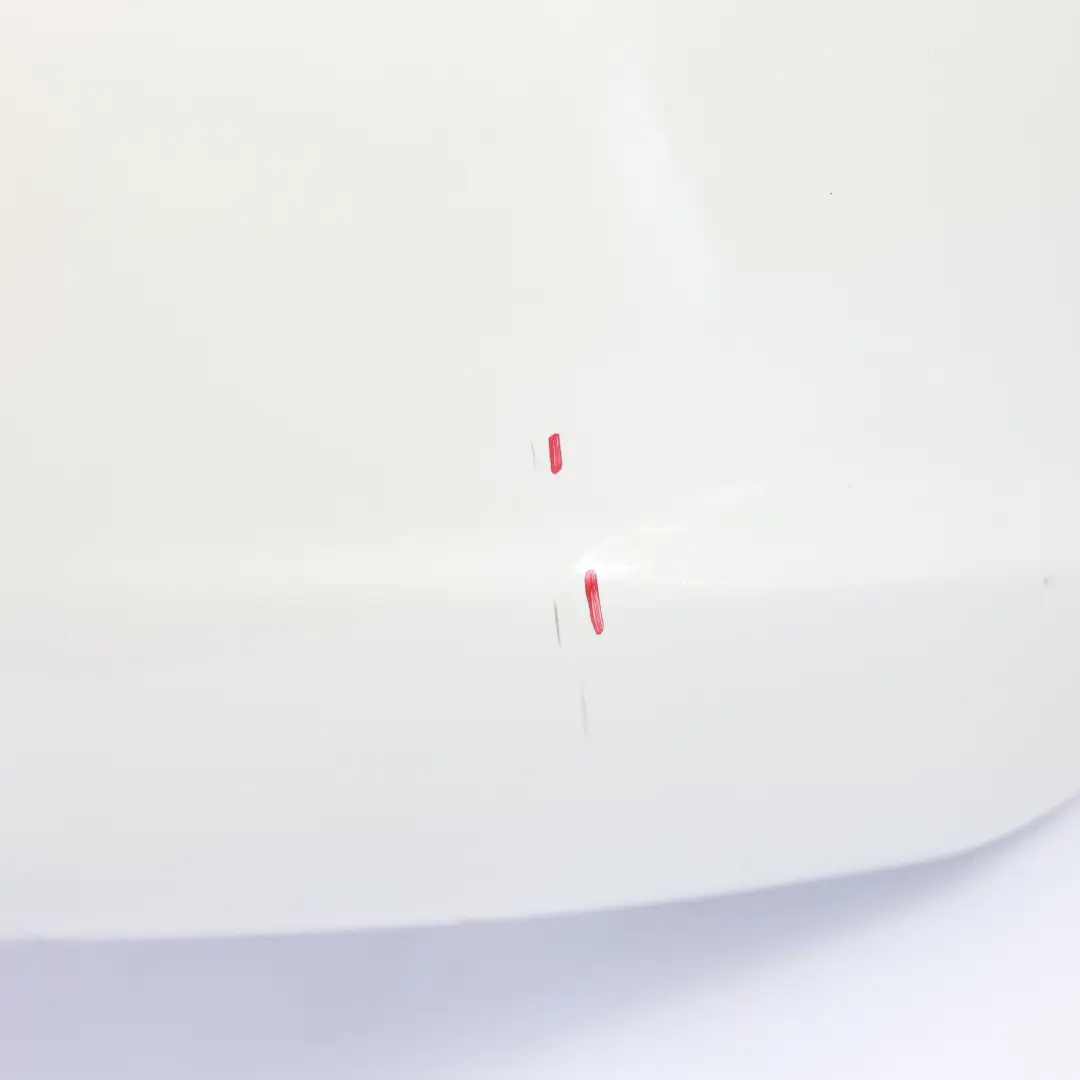 Volkswagen VW Golf Mk5 Bumper Rear Trim Panel Cover Candy White - B9A - SKU 1K6807417-CAN - Part number 1K6807417