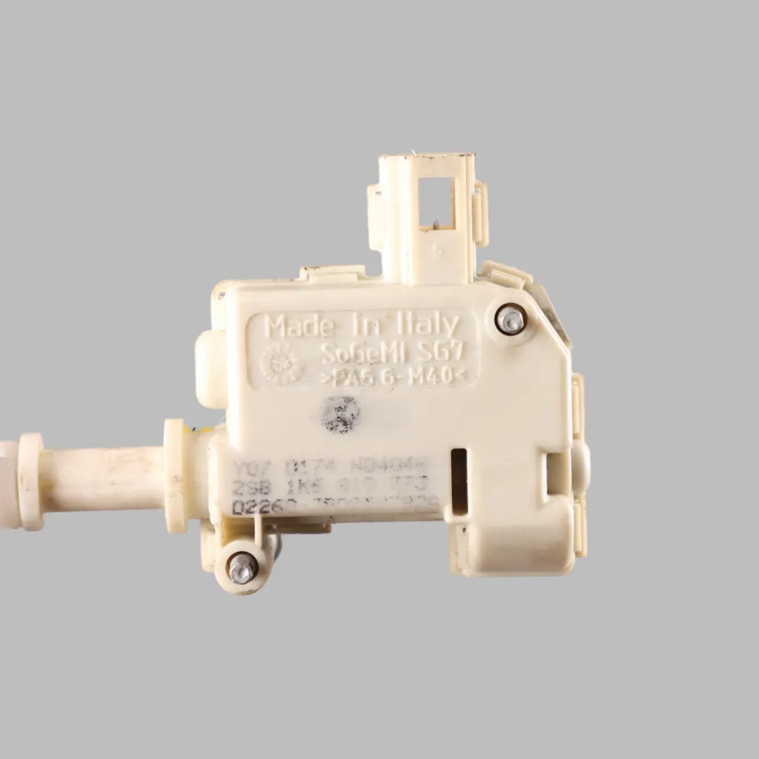 Flap Open Actuator Solenoid Motor to VW Volkswagen Golf GTI 5 Fuel with Part number 1K6810773 VW Volkswagen Golf GTI 5 Fuel Flap Open Actuator Solenoid Motor - SKU 1K6810773 - Part number 1K6810773