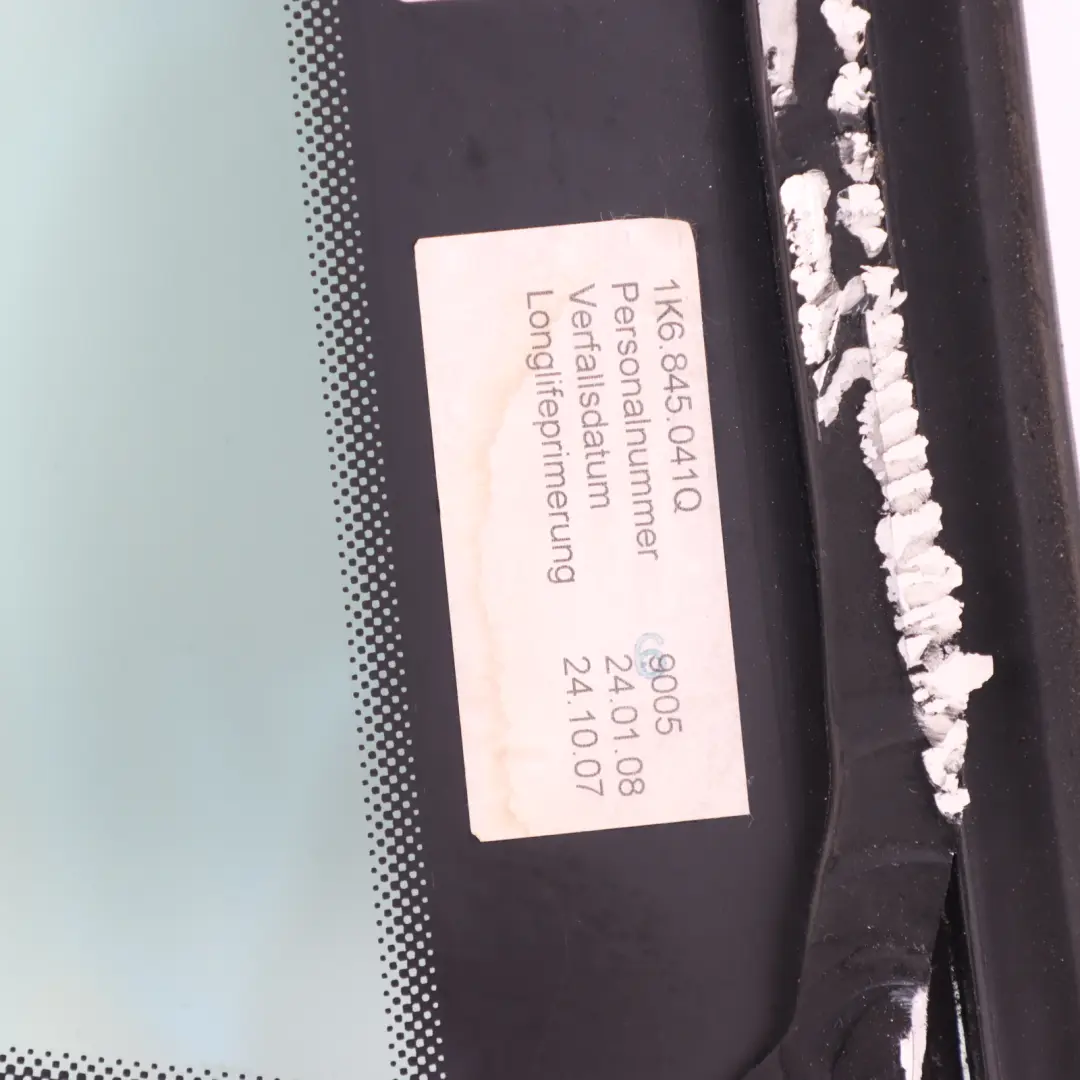 Mk5 V Window Glass Rear Left N/S Glazing AS2 to Volkswagen VW Golf with Part number 1K6845041Q Volkswagen VW Golf Mk5 V Window Glass Rear Left N/S Glazing AS2 - SKU 1K6845041Q - Part number 1K6845041Q