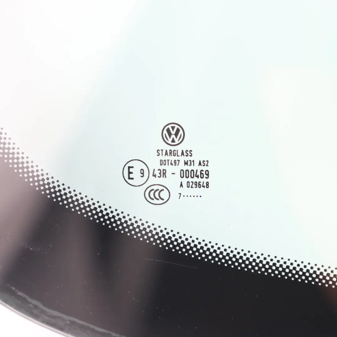 Volkswagen Golf Mk5 V Fenster Fest Verglasung Hinten Rechts AS2 - SKU 1K6845042Q - Teilenummer 1K6845042Q