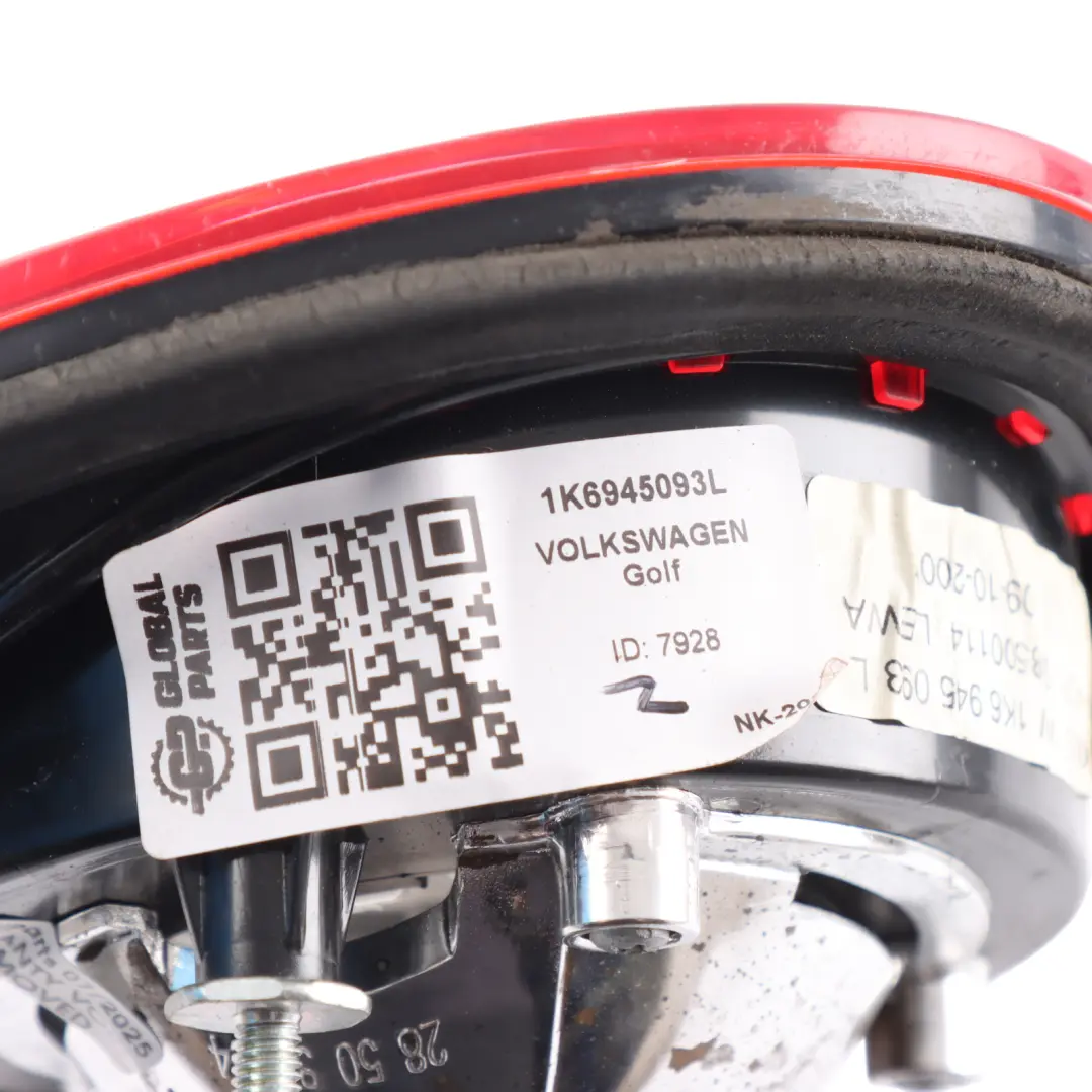 Mk5 V Rear Light In Trunk Lid Inner Left N/S Lamp to VW Volkswagen Golf with Part number 1K6945093L VW Volkswagen Golf Mk5 V Rear Light In Trunk Lid Inner Left N/S Lamp - SKU 1K6945093L - Part number 1K6945093L