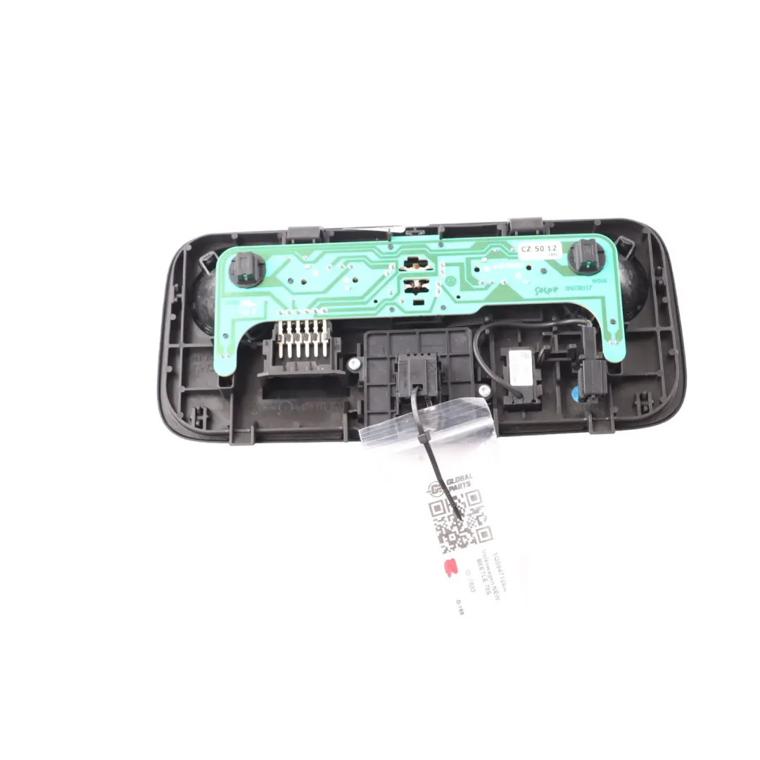 VW Volkswagen New Beetle Interior Headliner Luz De Lectura - SKU 1Q0947106A - Número de pieza 1Q0947106A