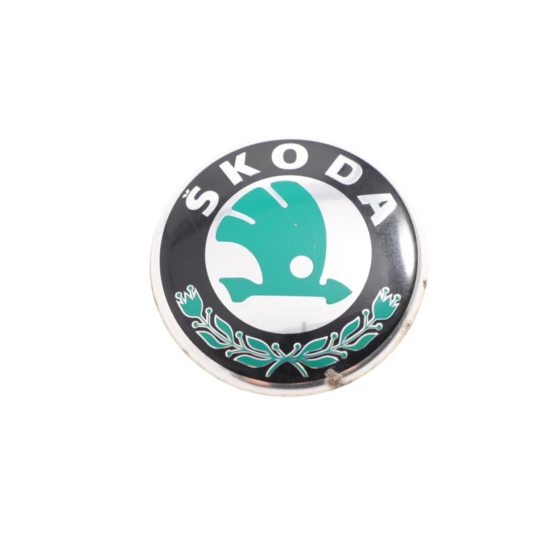 Skoda Octavia Tailgate Emblem Rear Boot Trunk Lid Logo Badge - SKU 1U0853621C - Part number 1U0853621C