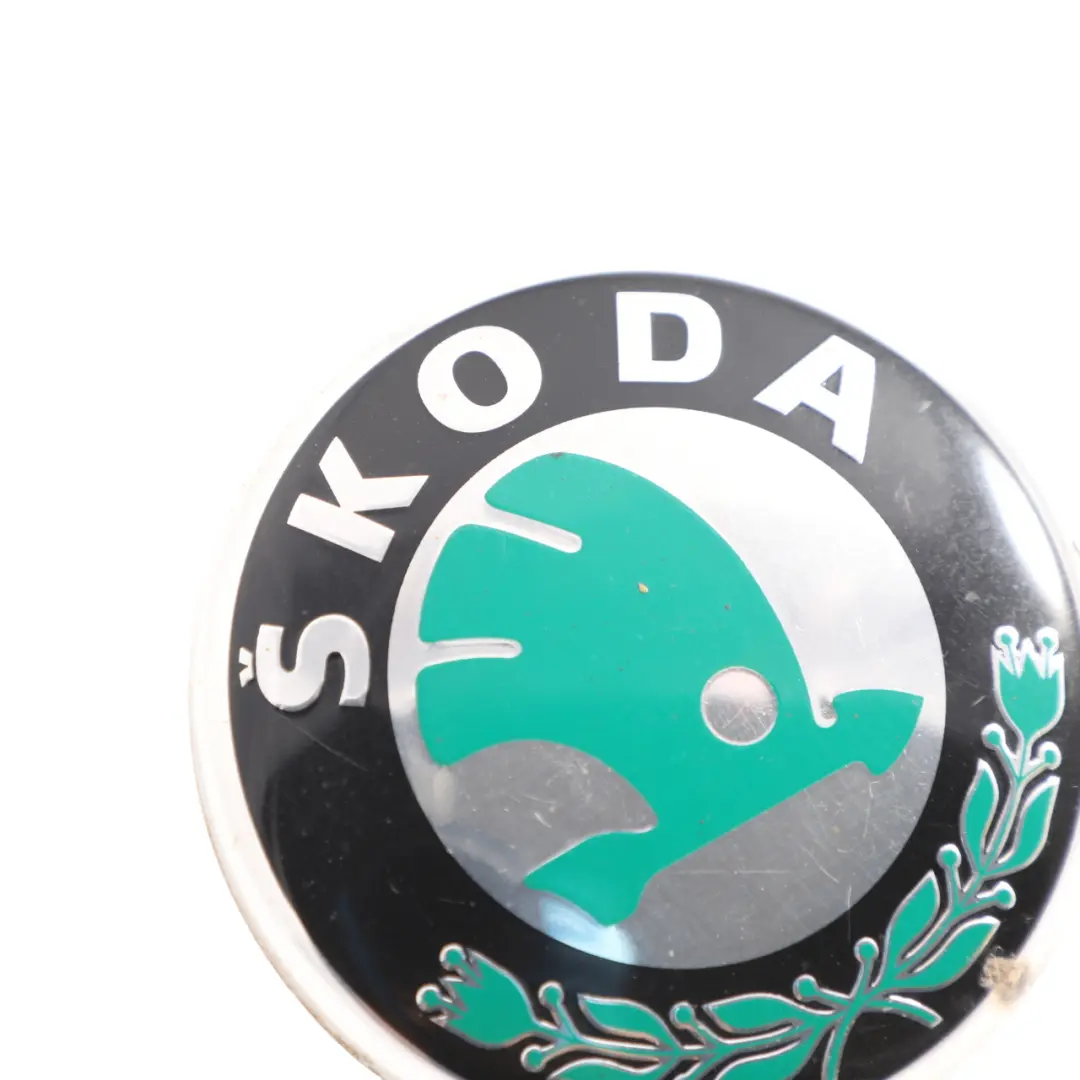 Emblem Rear Boot Trunk Lid Logo Badge to Skoda Octavia Tailgate with Part number 1U0853621C Skoda Octavia Tailgate Emblem Rear Boot Trunk Lid Logo Badge - SKU 1U0853621C - Part number 1U0853621C