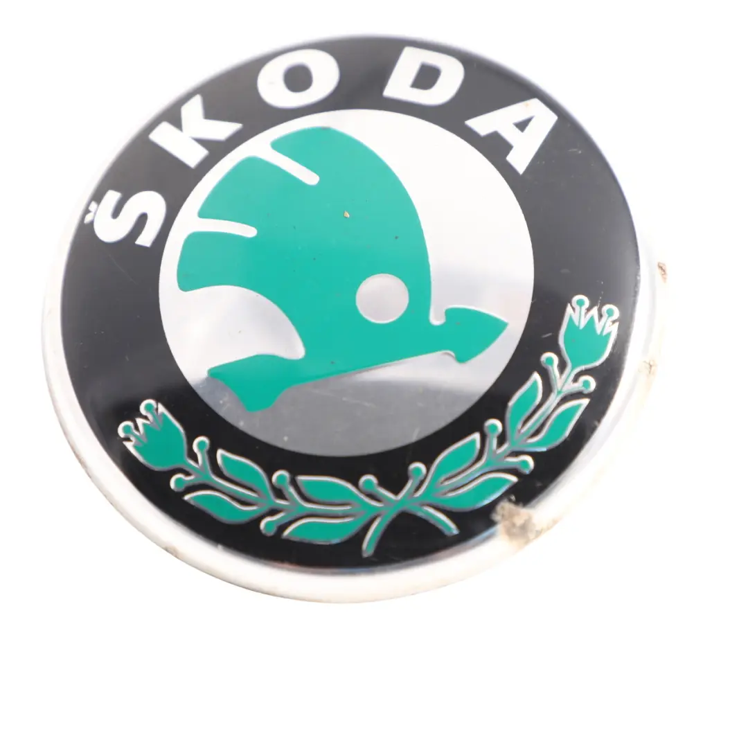 Emblem Rear Boot Trunk Lid Logo Badge to Skoda Octavia Tailgate with Part number 1U0853621C Skoda Octavia Tailgate Emblem Rear Boot Trunk Lid Logo Badge - SKU 1U0853621C - Part number 1U0853621C