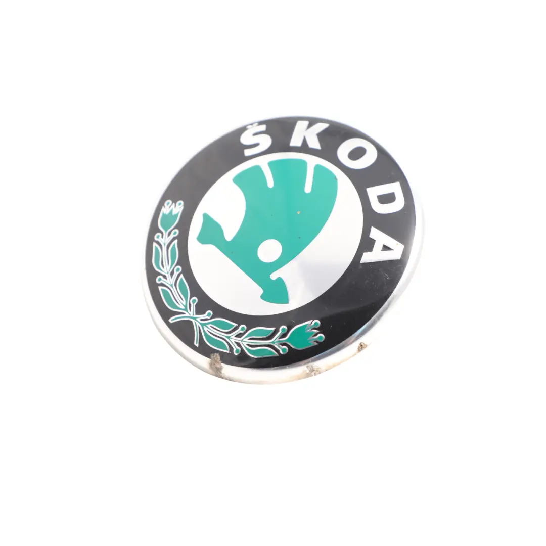 Emblem Rear Boot Trunk Lid Logo Badge to Skoda Octavia Tailgate with Part number 1U0853621C Skoda Octavia Tailgate Emblem Rear Boot Trunk Lid Logo Badge - SKU 1U0853621C - Part number 1U0853621C