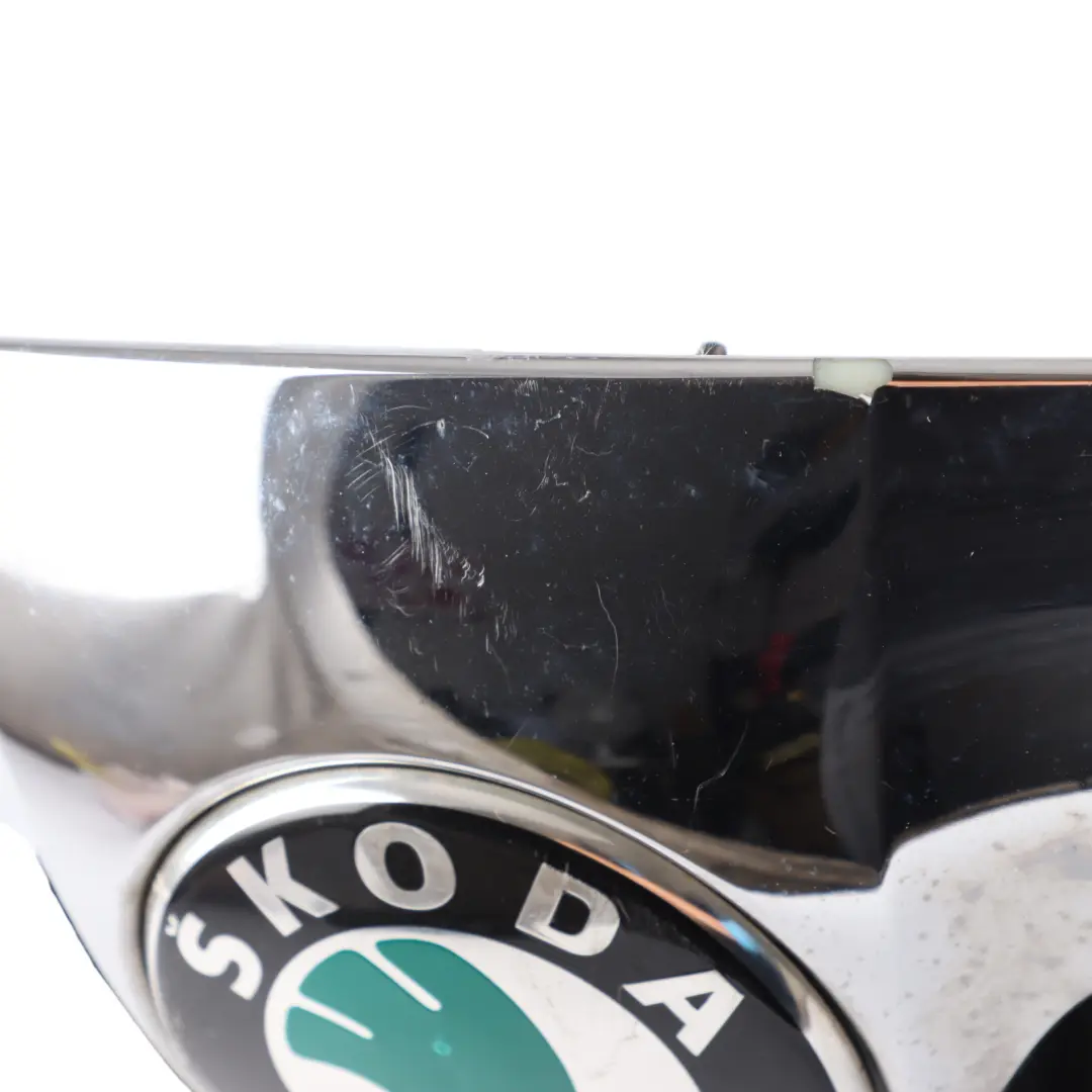 VRS Hood Bonnet Radiator Front Grille Trim Panel Chrome to Skoda Octavia with Part number 1Z0853651C Skoda Octavia VRS Hood Bonnet Radiator Front Grille Trim Panel Chrome - SKU 1Z0853651C - Part number 1Z0853651C