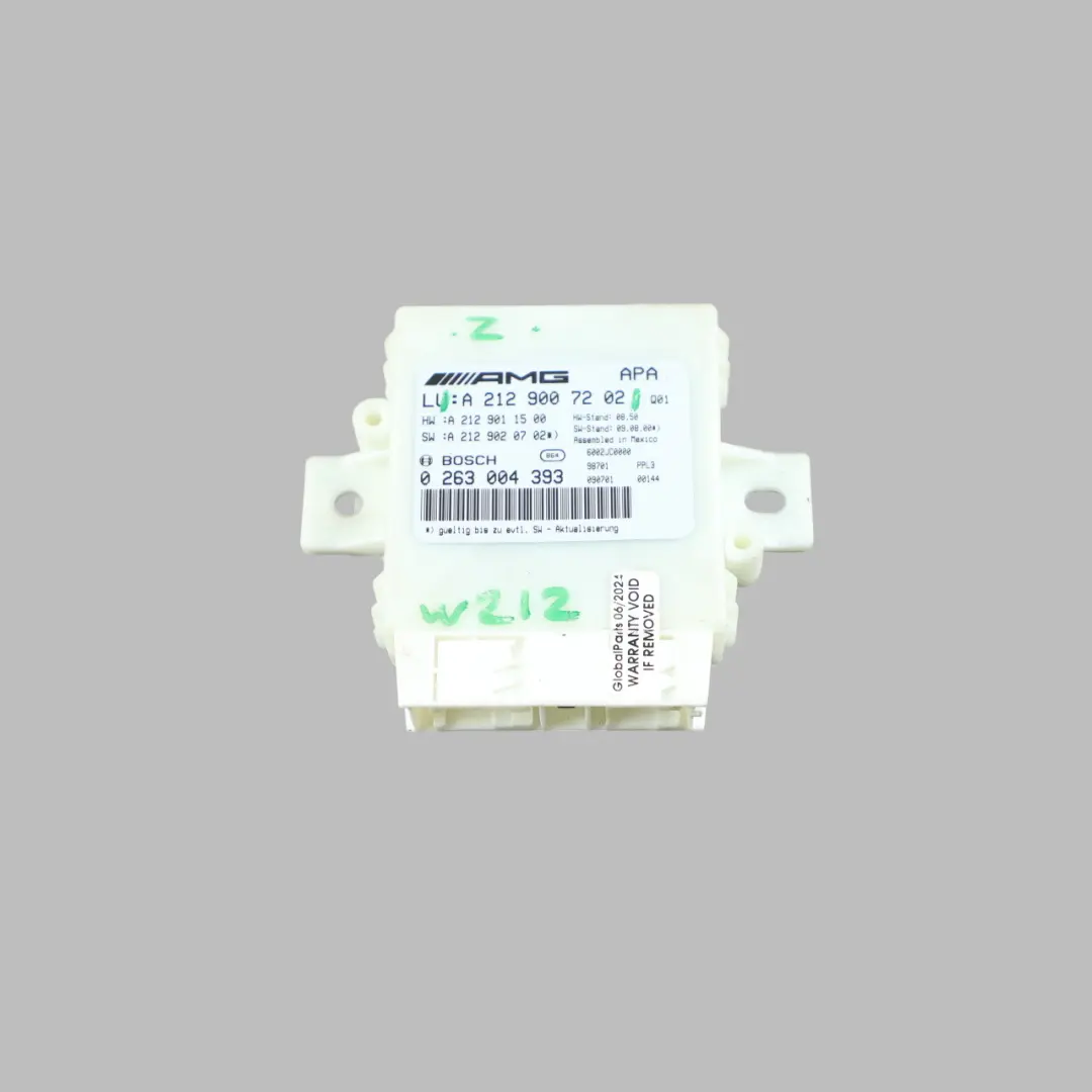  Windows W212 Parktronic PDC Parking Assist Distance Control Unit - SKU A2129007202 - Part number 2129007202