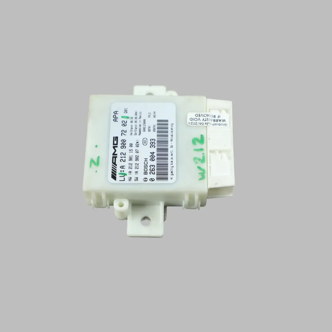  Windows W212 Parktronic PDC Parking Assist Distance Control Unit - SKU A2129007202 - Part number 2129007202