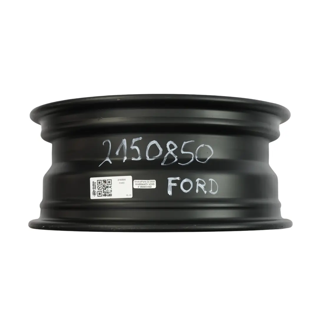 Ford Transit Connect Jante En Acier Noire 15" ET37,5 6J - SKU 2150850 - Numéro de pièce 2150850