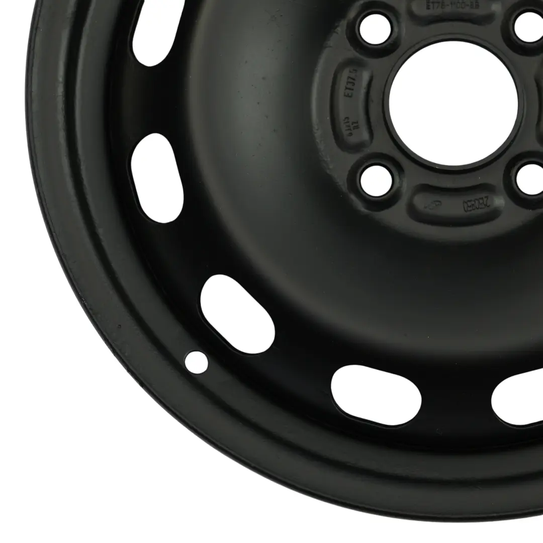 Stahl Felge Schwarz 15" ET37,5 6J für Ford Transit Connect mit Teilenummer 2150850 Ford Transit Connect Stahl Felge Schwarz 15" ET37,5 6J - SKU 2150850 - Teilenummer 2150850