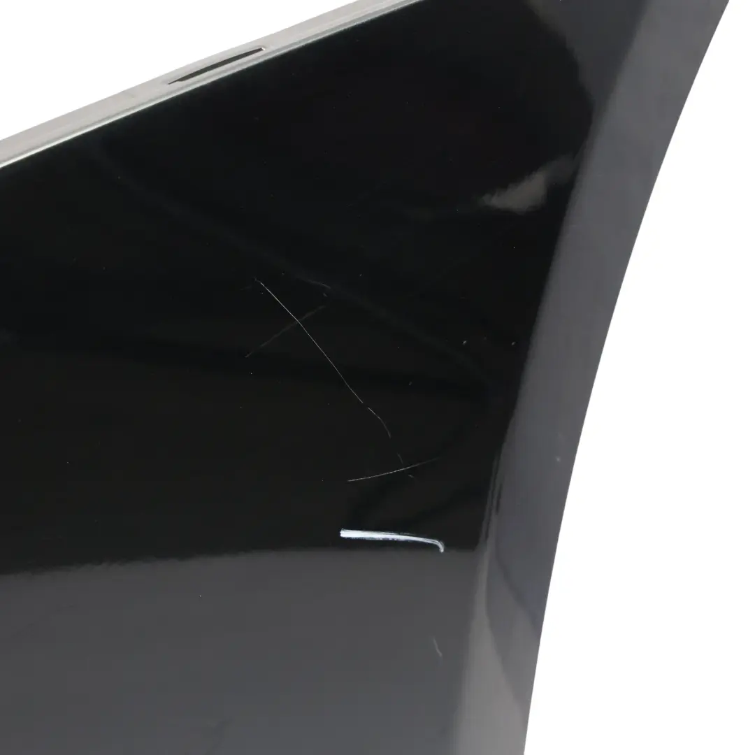 BMW F01 F02 Rear Bumper Trim Panel Cover PDC Black Sapphire Metallic - 475 - SKU 2152307-BS - Part number 2152307
