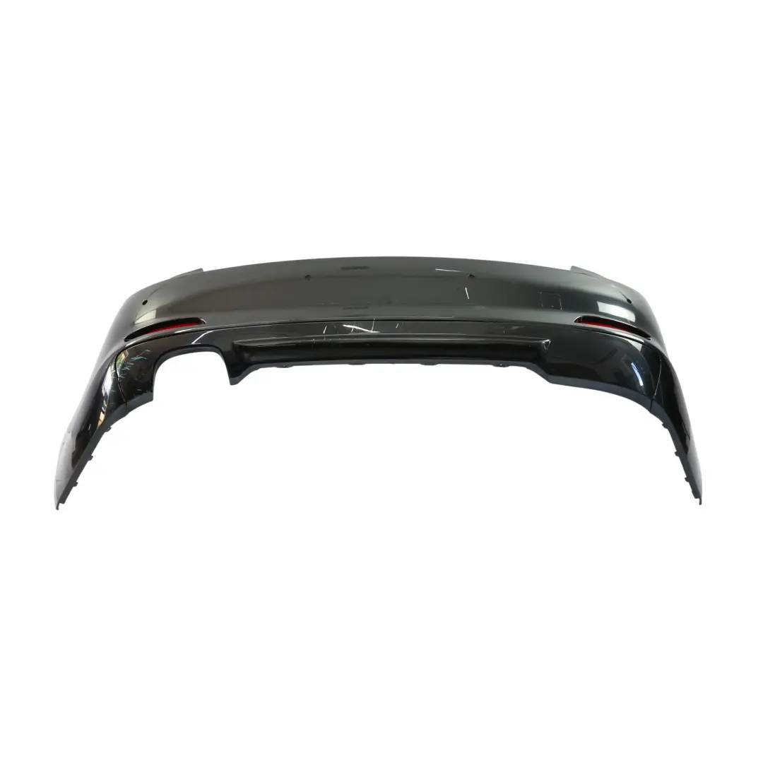 BMW F01 F02 Rear Bumper Trim Panel Cover PDC Black Sapphire Metallic - 475 - SKU 2152307-BS - Part number 2152307