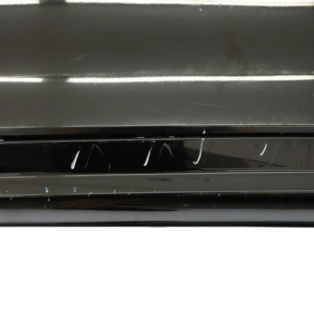 BMW F01 F02 Rear Bumper Trim Panel Cover PDC Black Sapphire Metallic - 475 - SKU 2152307-BS - Part number 2152307