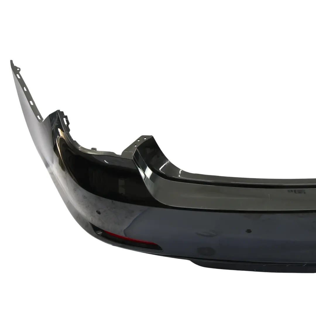 BMW F01 F02 Rear Bumper Trim Panel Cover PDC Black Sapphire Metallic - 475 - SKU 2152307-BS - Part number 2152307