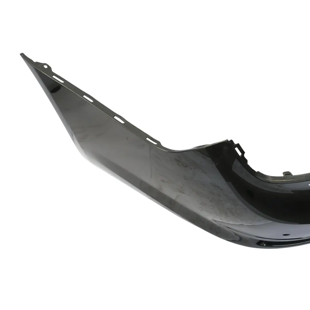 BMW F01 F02 Rear Bumper Trim Panel Cover PDC Black Sapphire Metallic - 475 - SKU 2152307-BS - Part number 2152307
