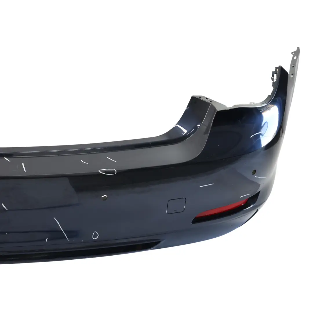 BMW F01 F02 F04 Zderzak Tylny PDC Osłona Imperialblau Niebieski - A96 - SKU 2152307-IBB1 - Numer Części 2152307