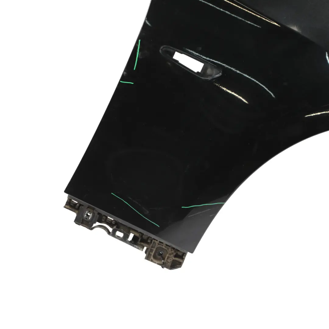 BMW E92 Side Wing Panel Fender Front Right O/S Black Sapphire Metallic - 475 - SKU 2155922-BS3 - Part number 2155922