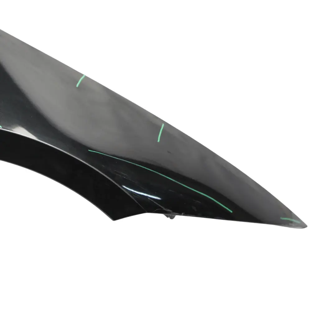 BMW E92 Side Wing Panel Fender Front Right O/S Black Sapphire Metallic - 475 - SKU 2155922-BS3 - Part number 2155922